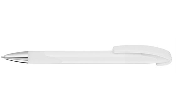 9403943 UMA 0-0122 SI UMA Look Grip SI kulepenn med trykk 1f Hvit/hvit 1000 stk